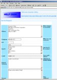Customer entry form